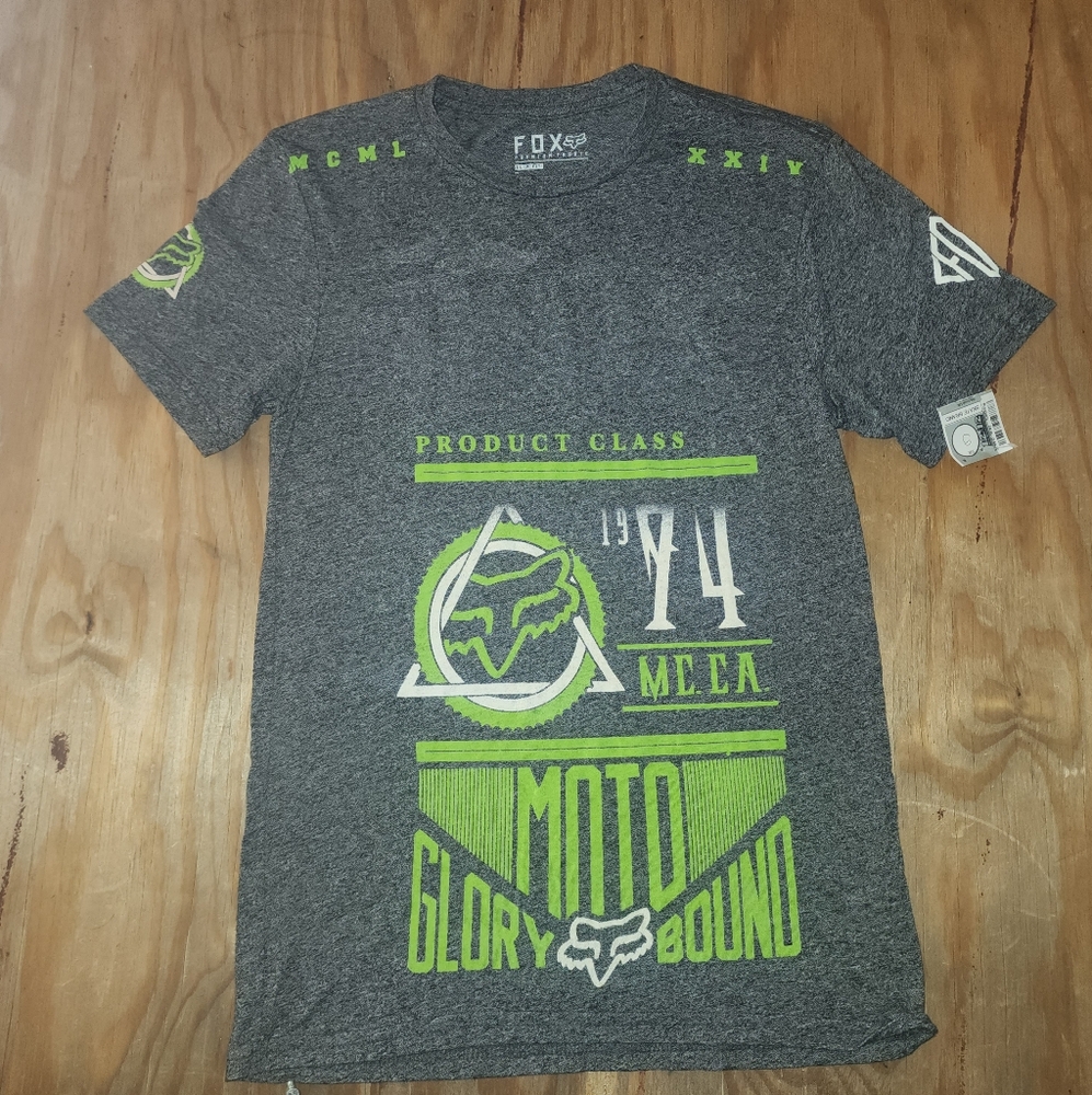 Fox Men's Gray Graphic T-Shirt